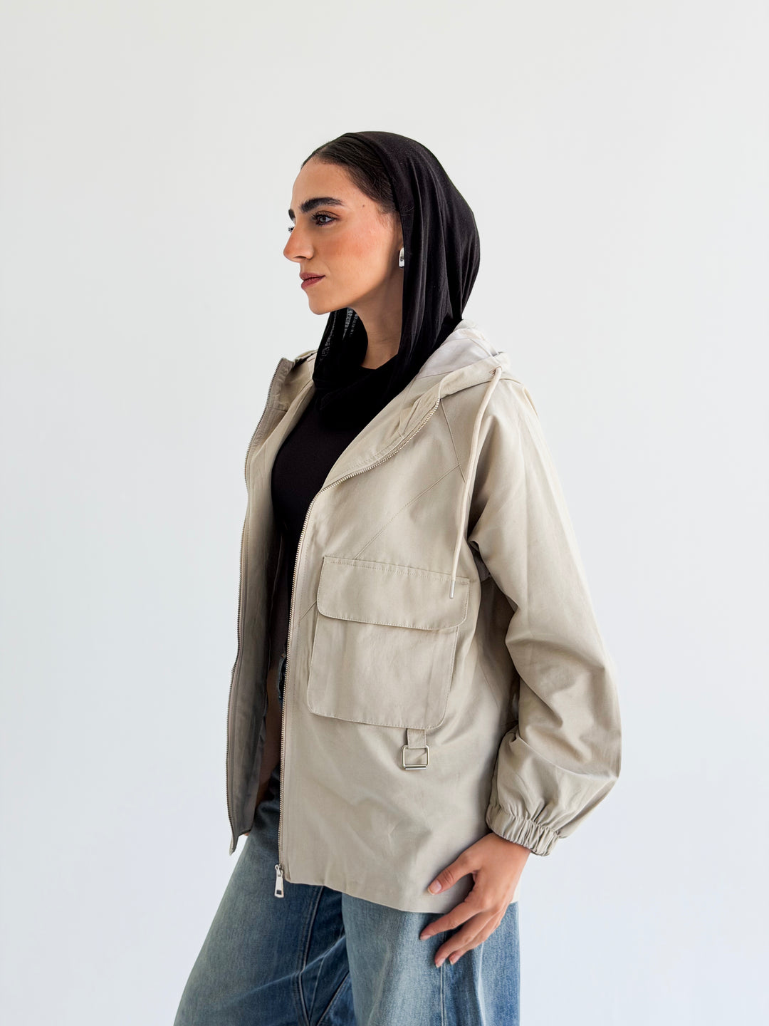The Perfect Jacket in Beige