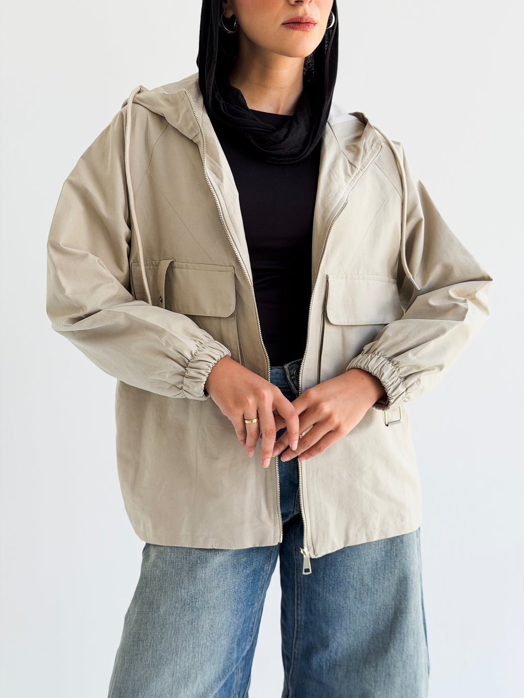 The Perfect Jacket in Beige