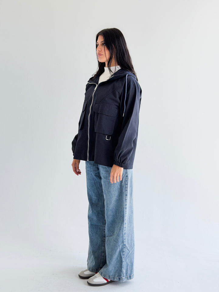 The Perfect Jacket in Navy Blue