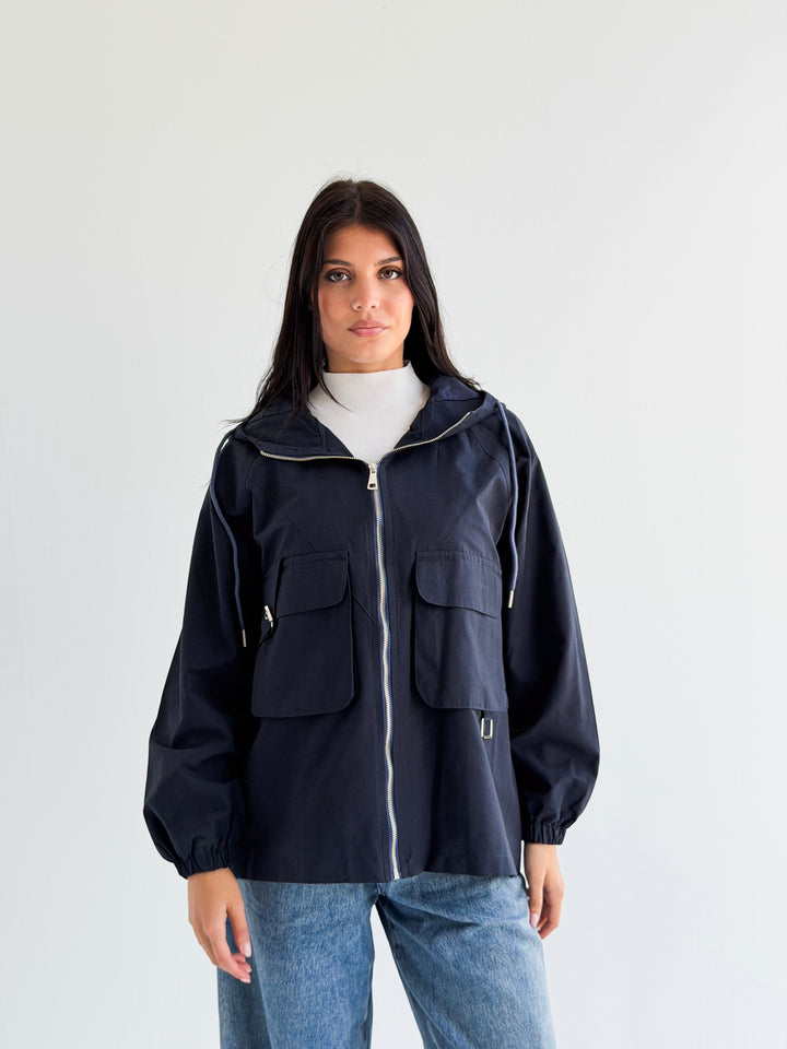 The Perfect Jacket in Navy Blue