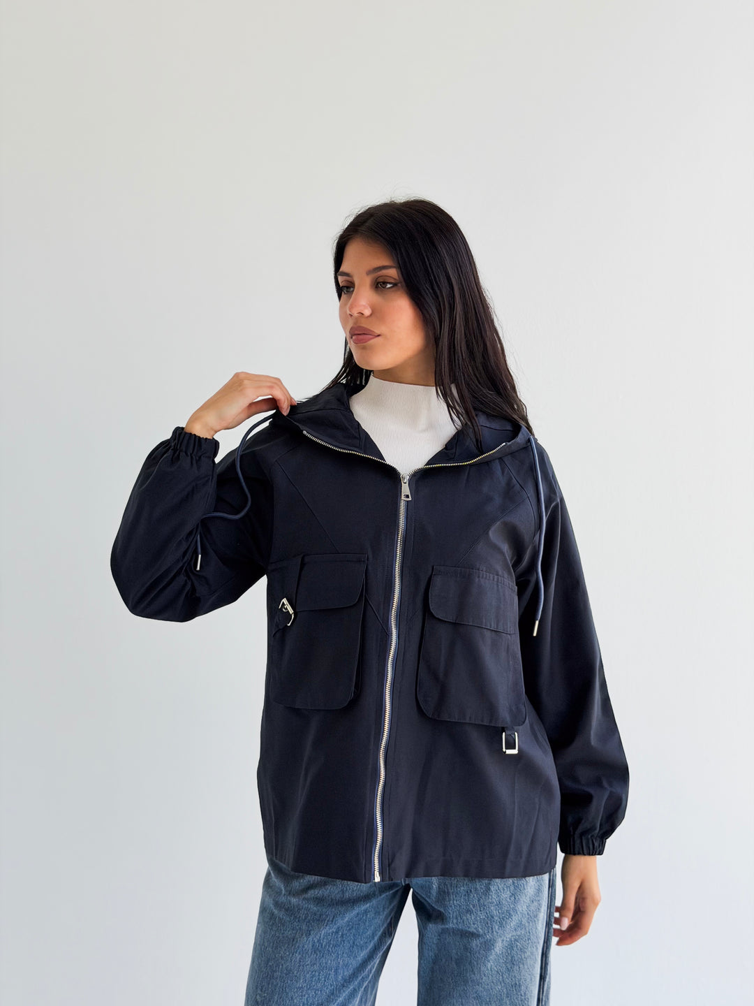 The Perfect Jacket in Navy Blue