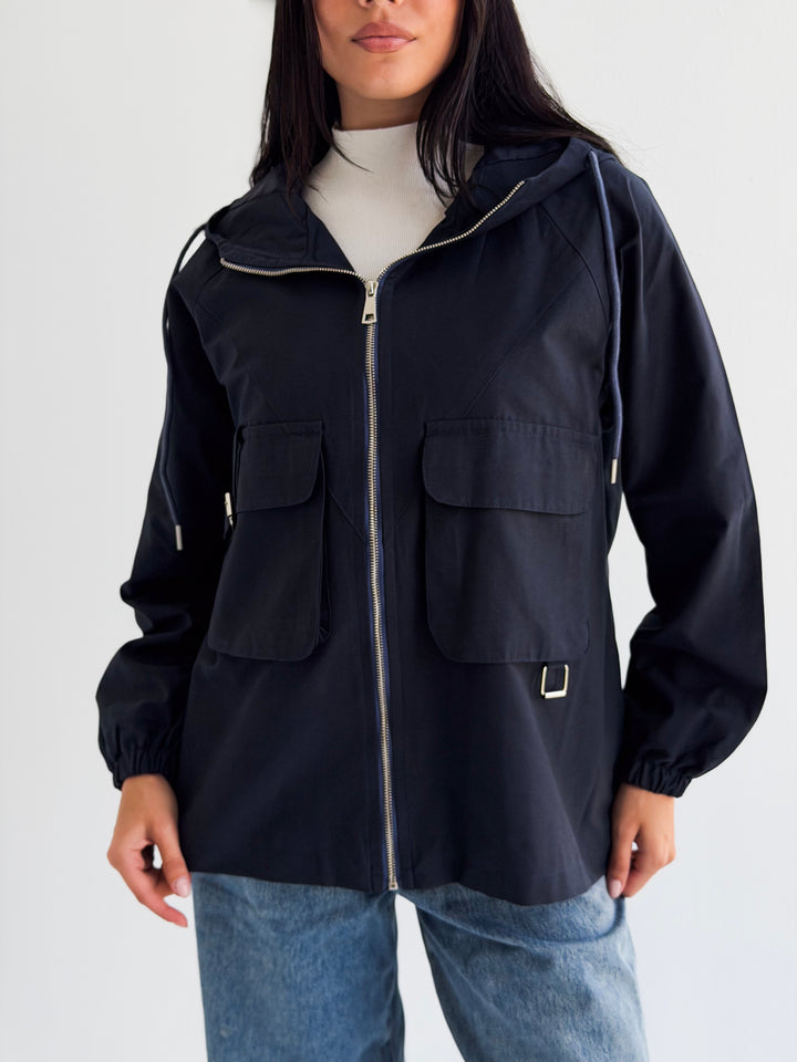 The Perfect Jacket in Navy Blue