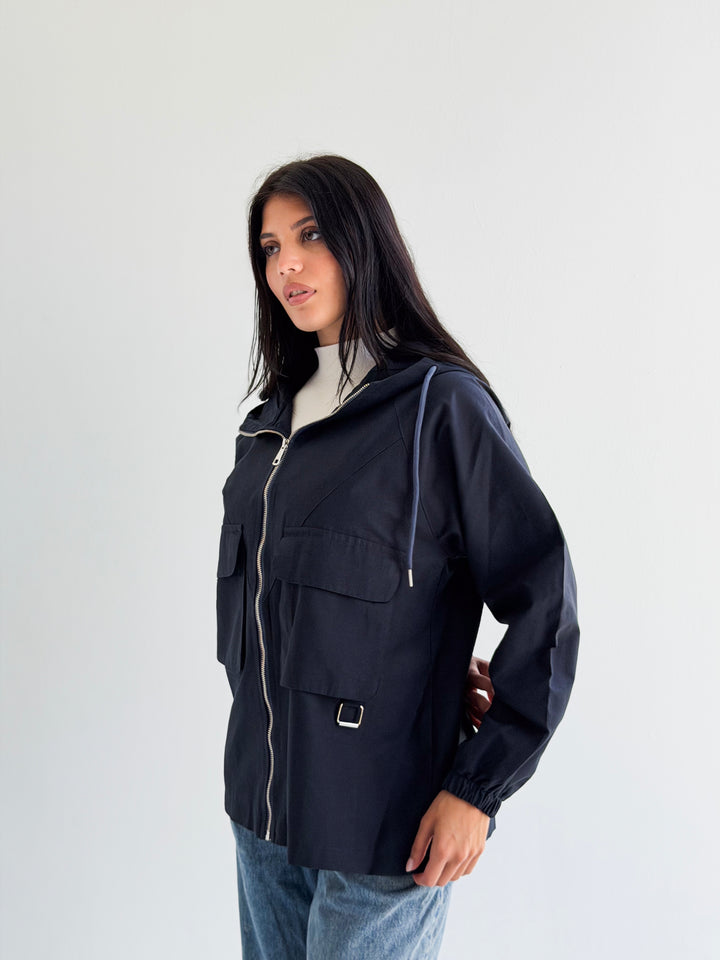The Perfect Jacket in Navy Blue