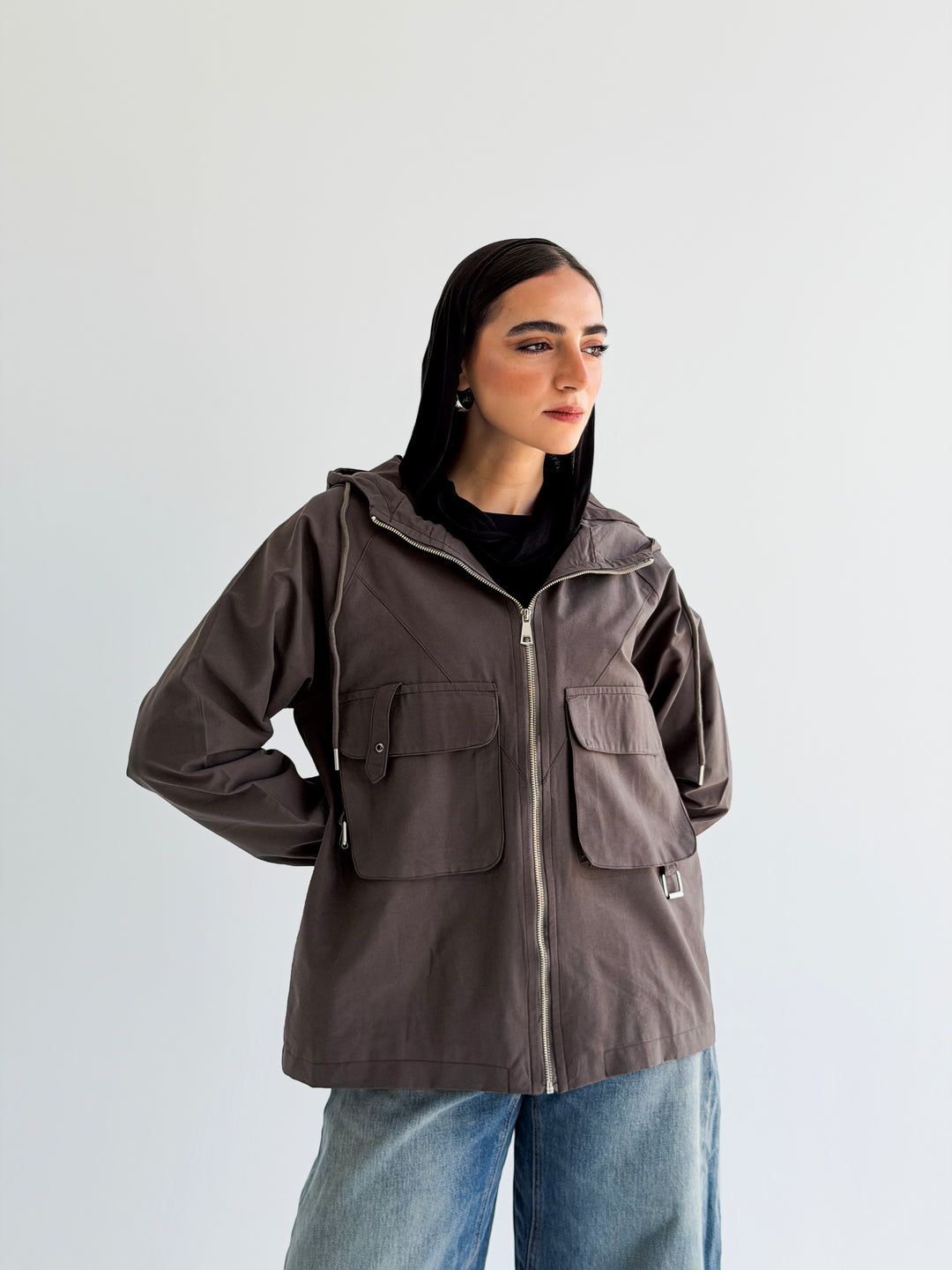 The Perfect Jacket in Gray