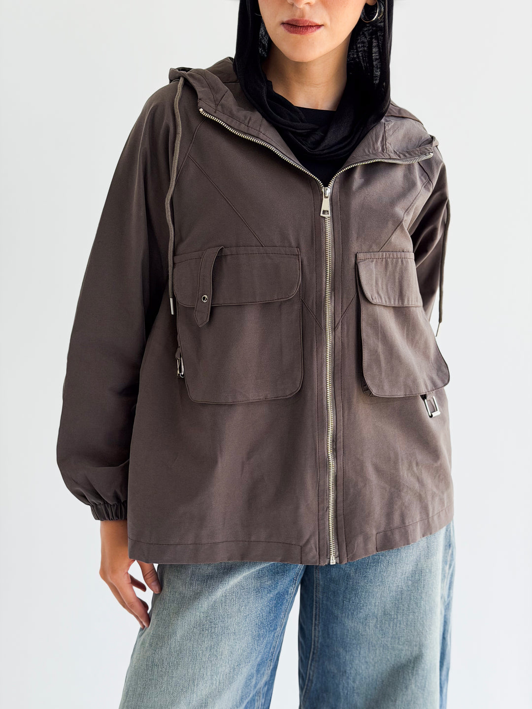 The Perfect Jacket in Gray