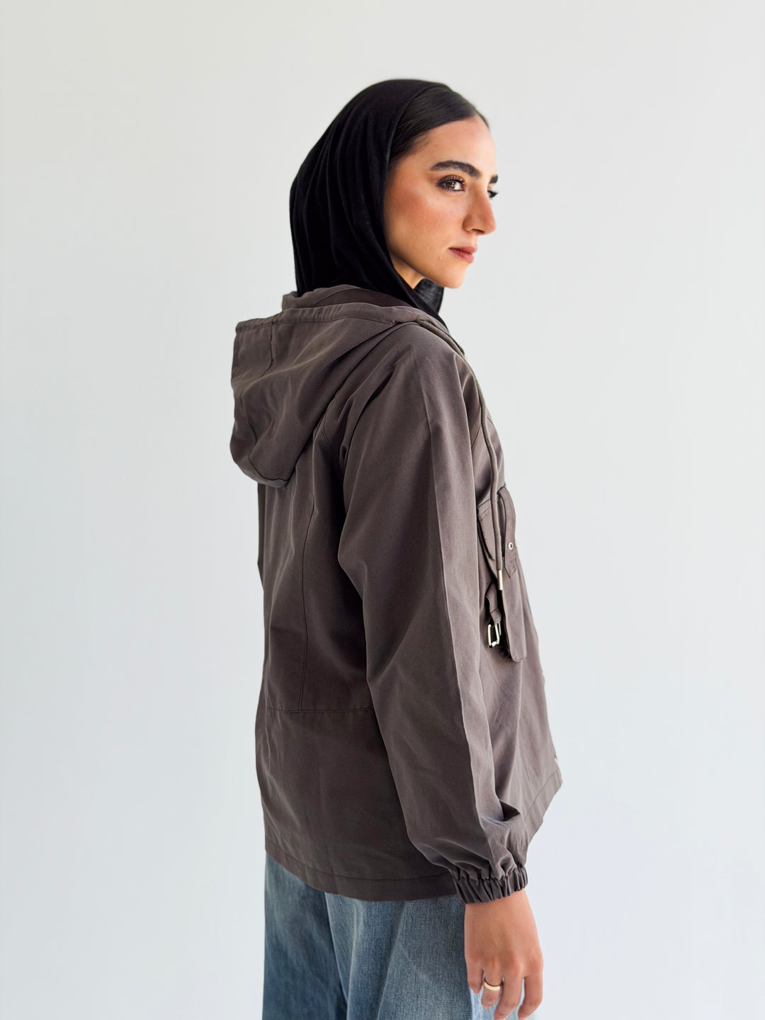 The Perfect Jacket in Gray