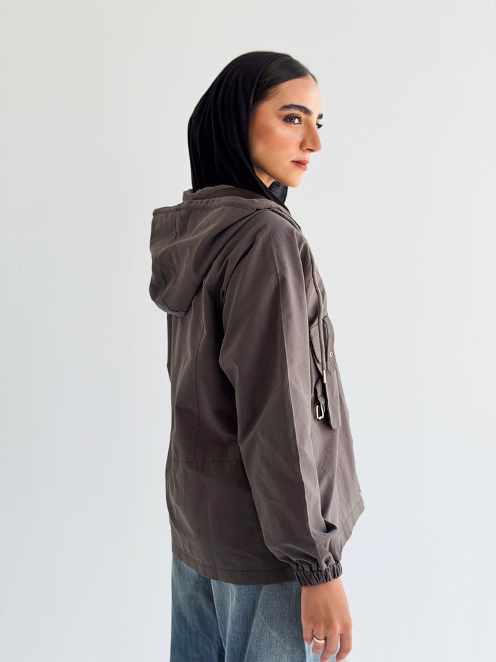 The Perfect Jacket in Gray