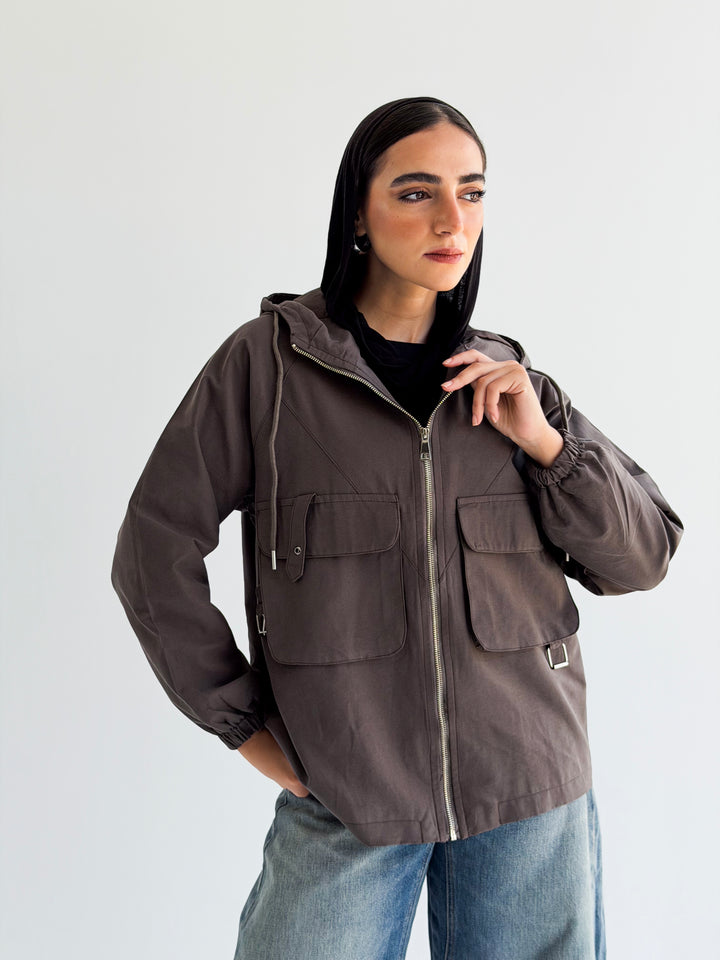 The Perfect Jacket in Gray