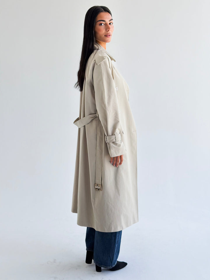 The Classic edit trench coat in Beige