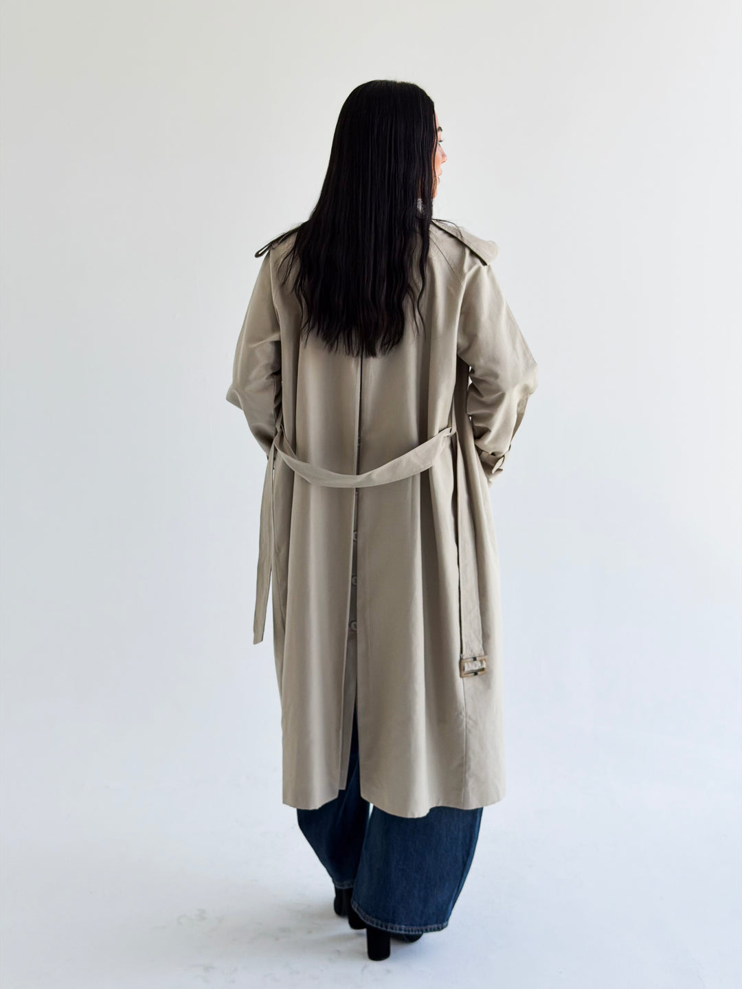 The Classic edit trench coat in Beige