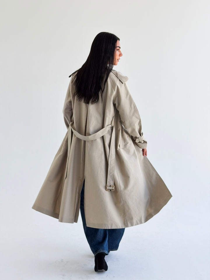 The Classic edit trench coat in Beige