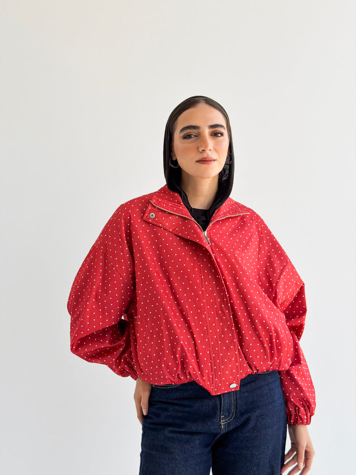 The check edit in red