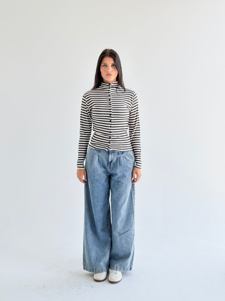 The Striped Edit in Black