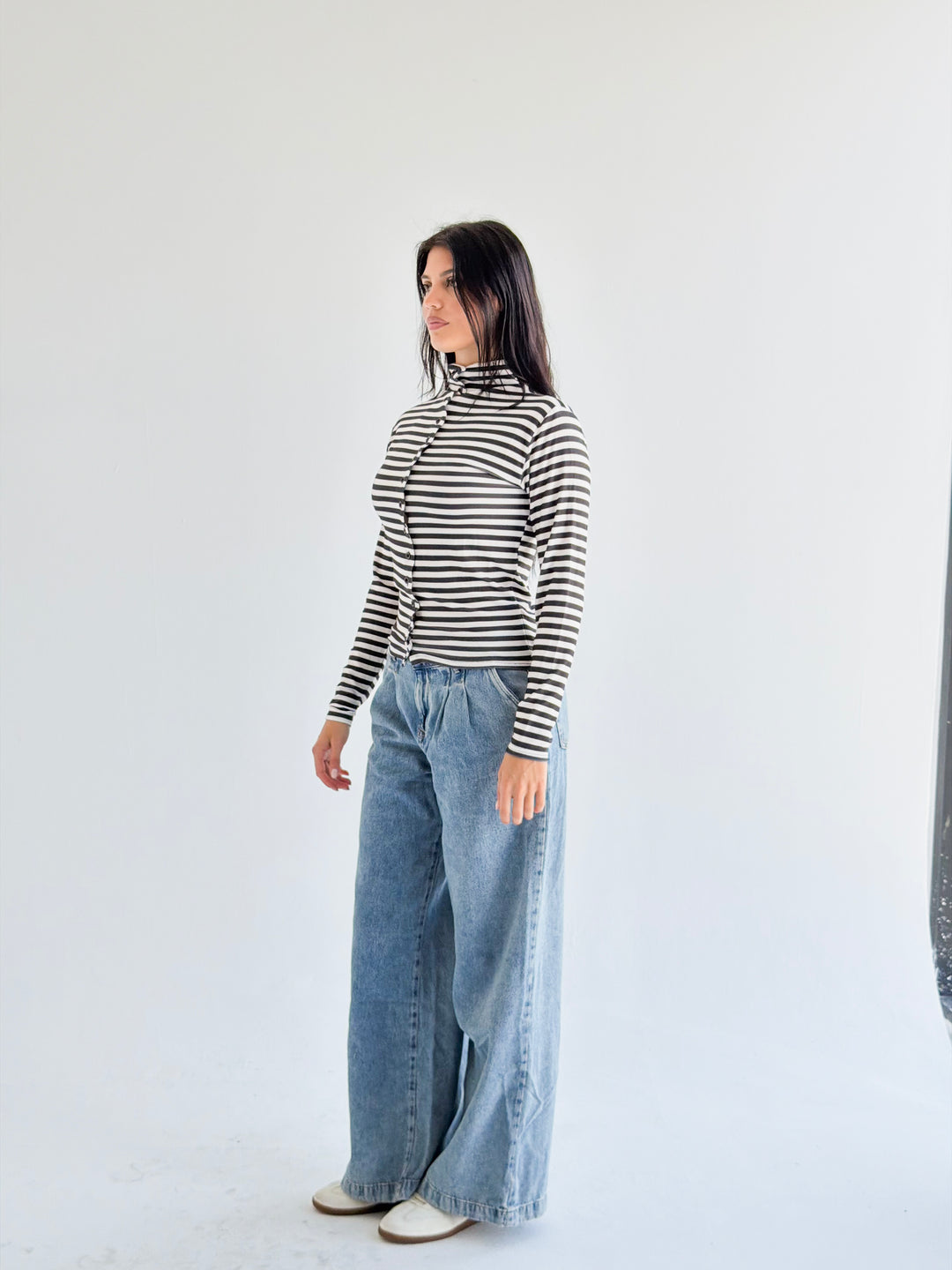 The Striped Edit in Black