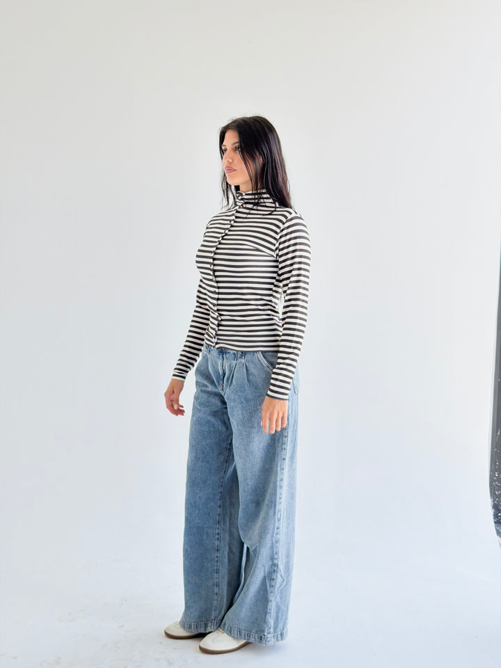 The Striped Edit in Black