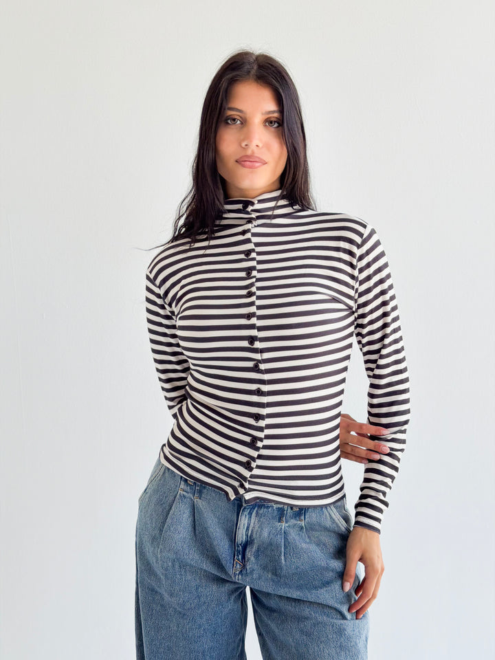 The Striped Edit in Black