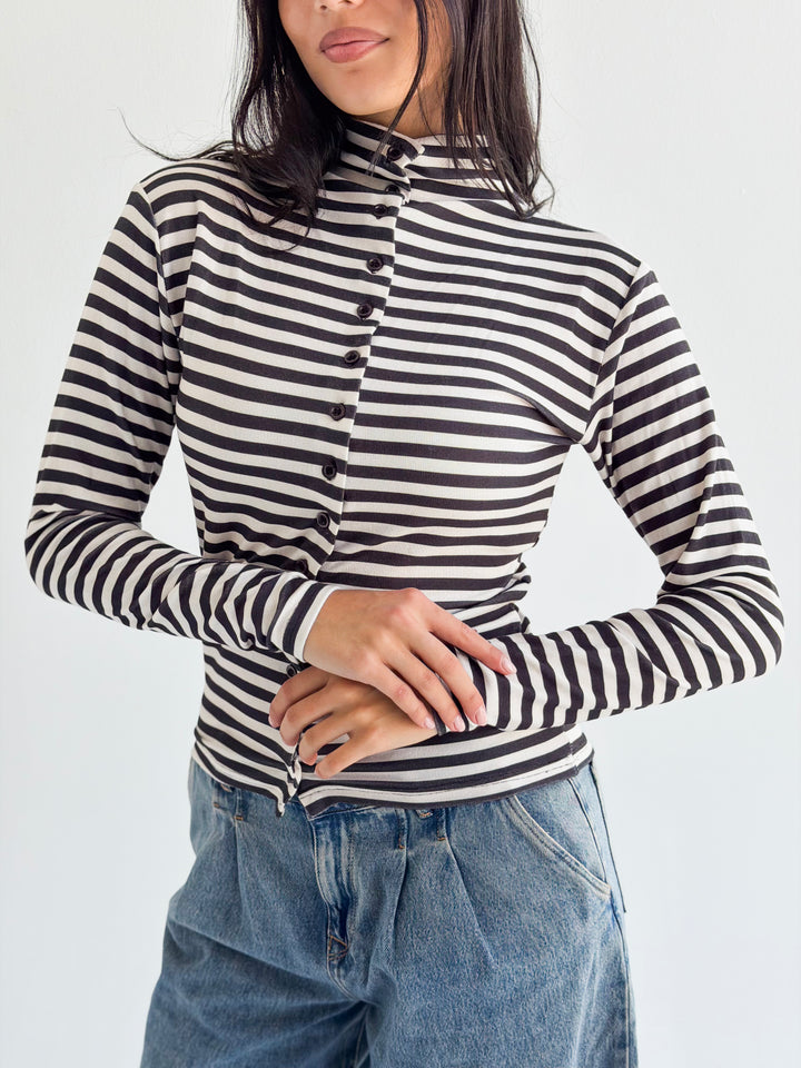 The Striped Edit in Black