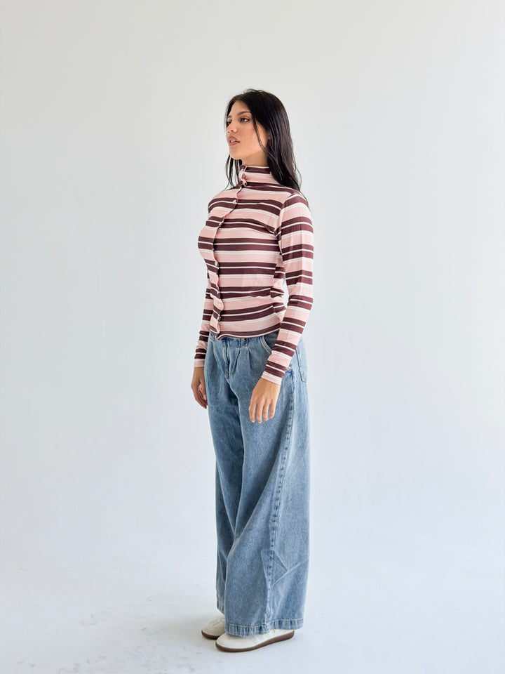 The Striped Edit in pink