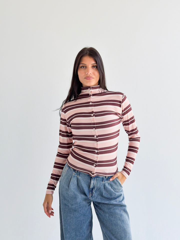 The Striped Edit in pink