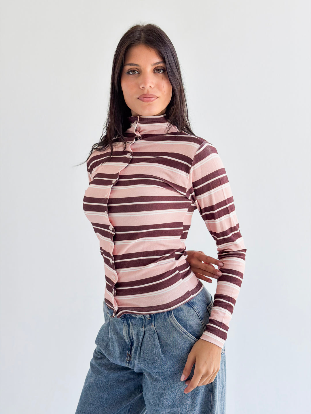 The Striped Edit in pink
