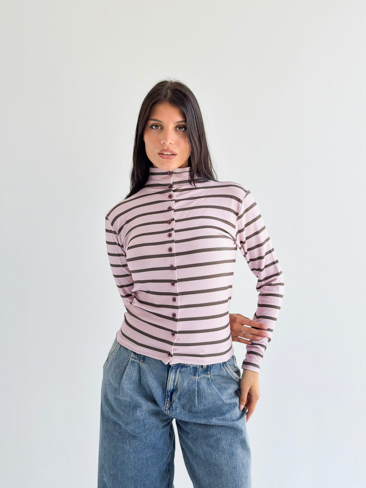 The Striped Edit in rose
