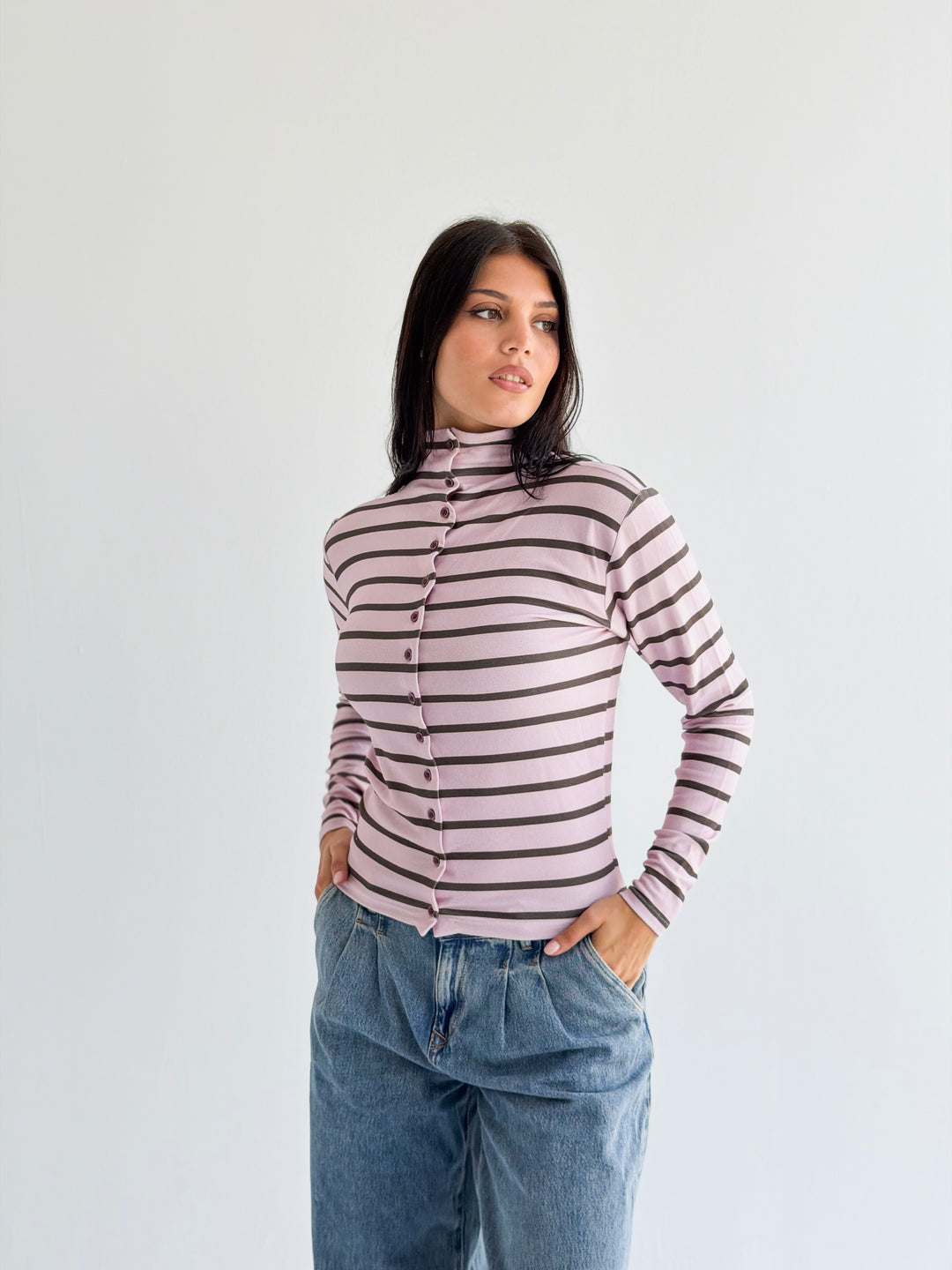 The Striped Edit in rose