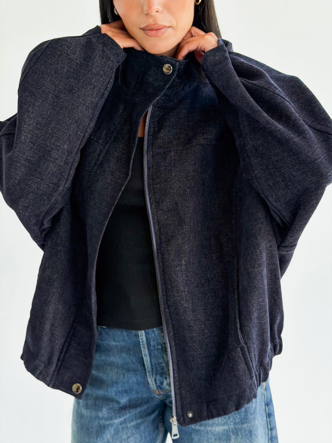 The Everyday Layer in Navy Blue