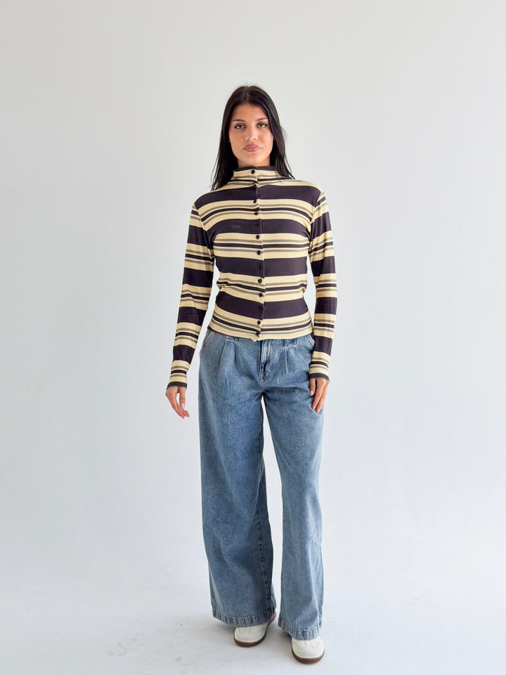 The Striped Edit in Beige