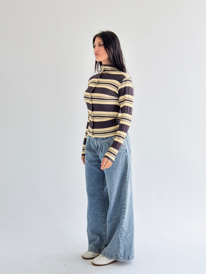 The Striped Edit in Beige