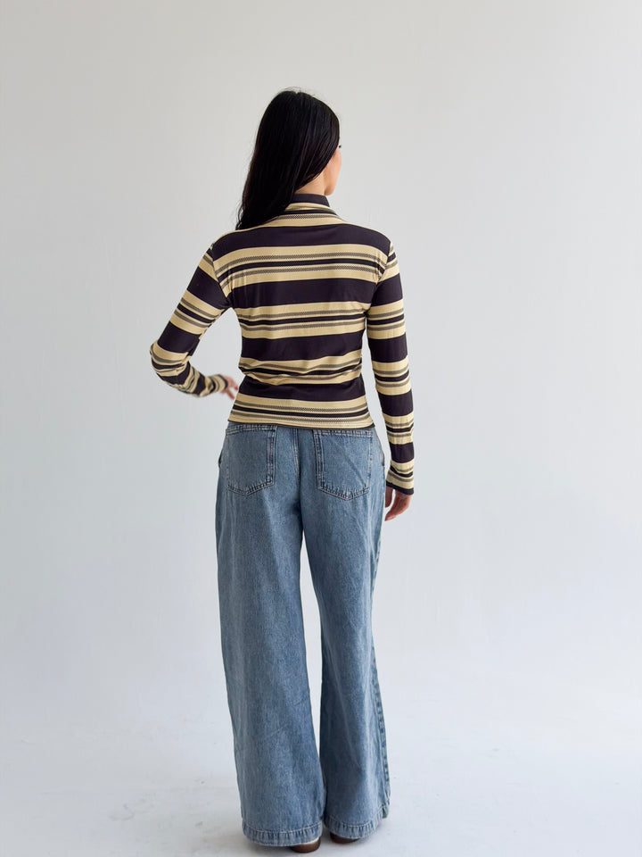 The Striped Edit in Beige