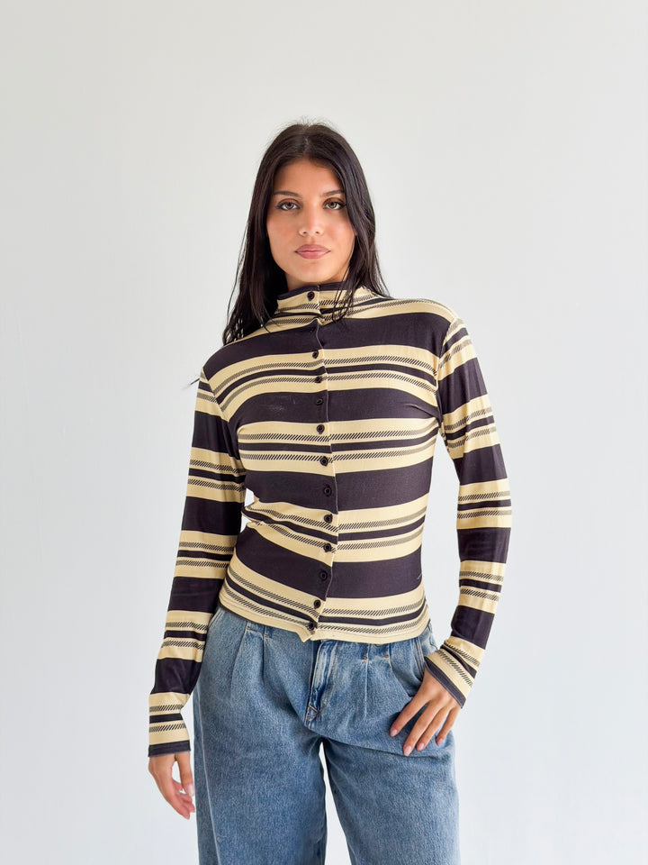 The Striped Edit in Beige