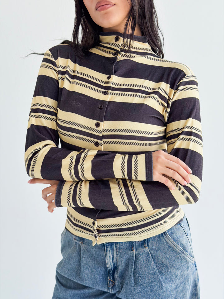 The Striped Edit in Beige