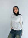 Sleeves Top in white