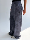 Daily wide pants in dark gray