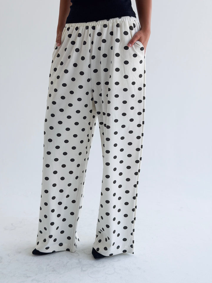 Polka dots pants
