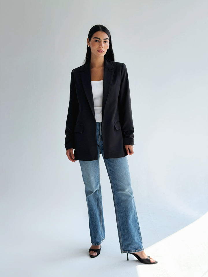 Slim fit blazer in Black