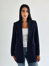 Slim fit blazer in Navy blue
