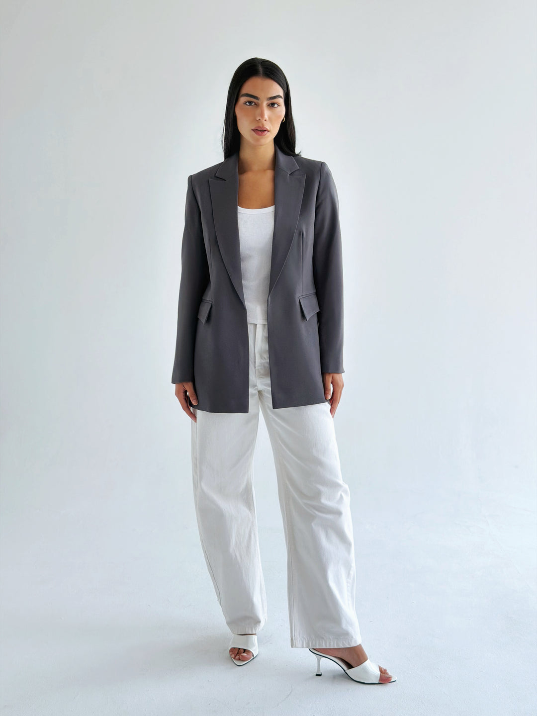 Slim fit balzer in Gray
