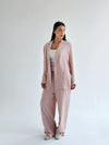 Linen mood set in rose