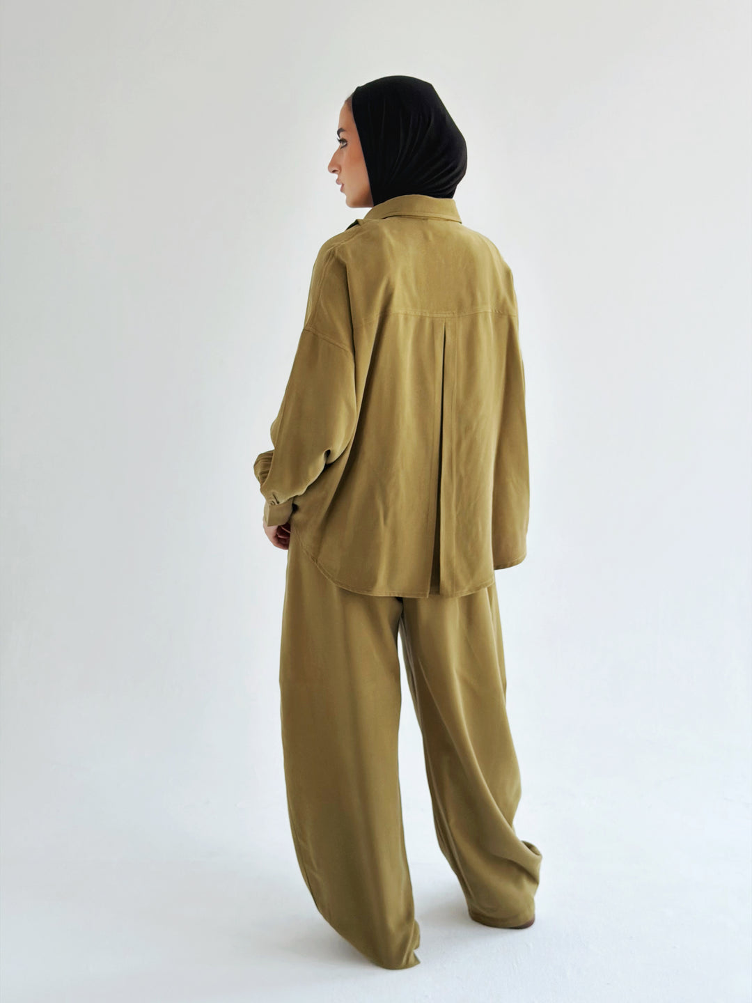 The Journey set in lemon green