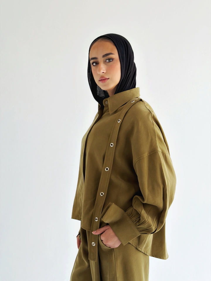 The Journey set in lemon green