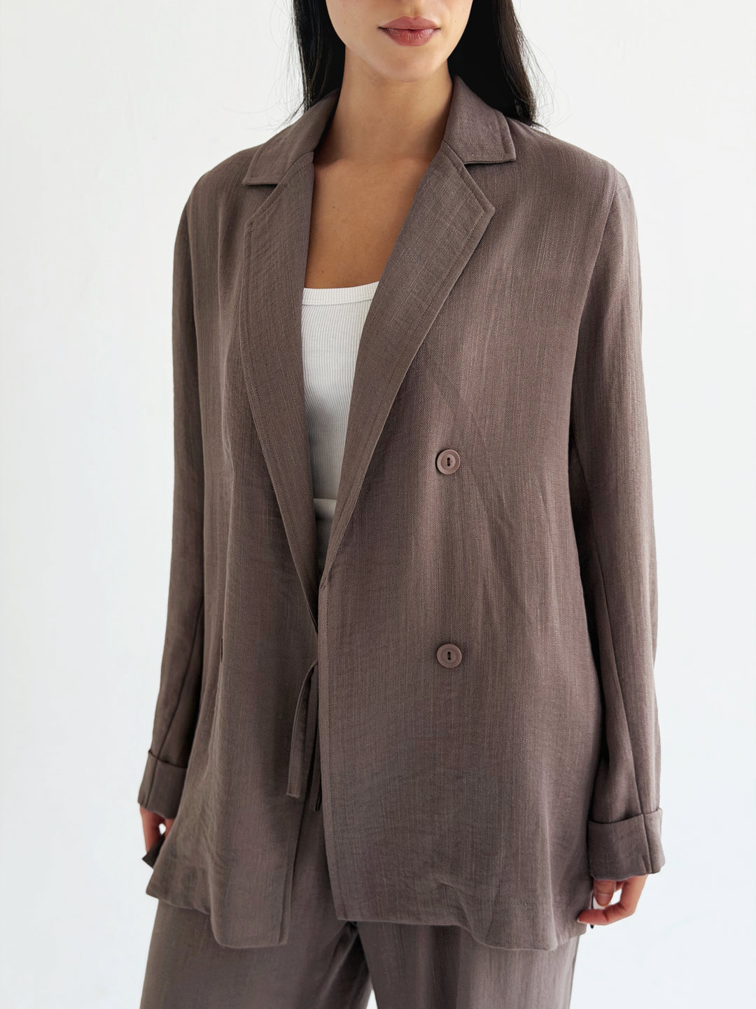 Linen mood set in Brown