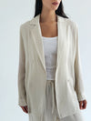 Linen mood set in beige