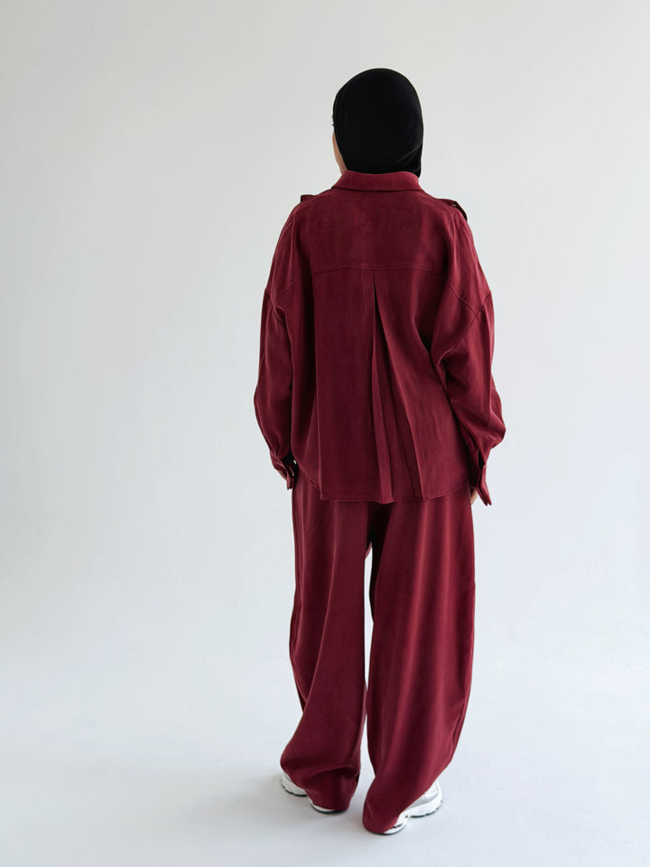 The Journey set in Burgundy