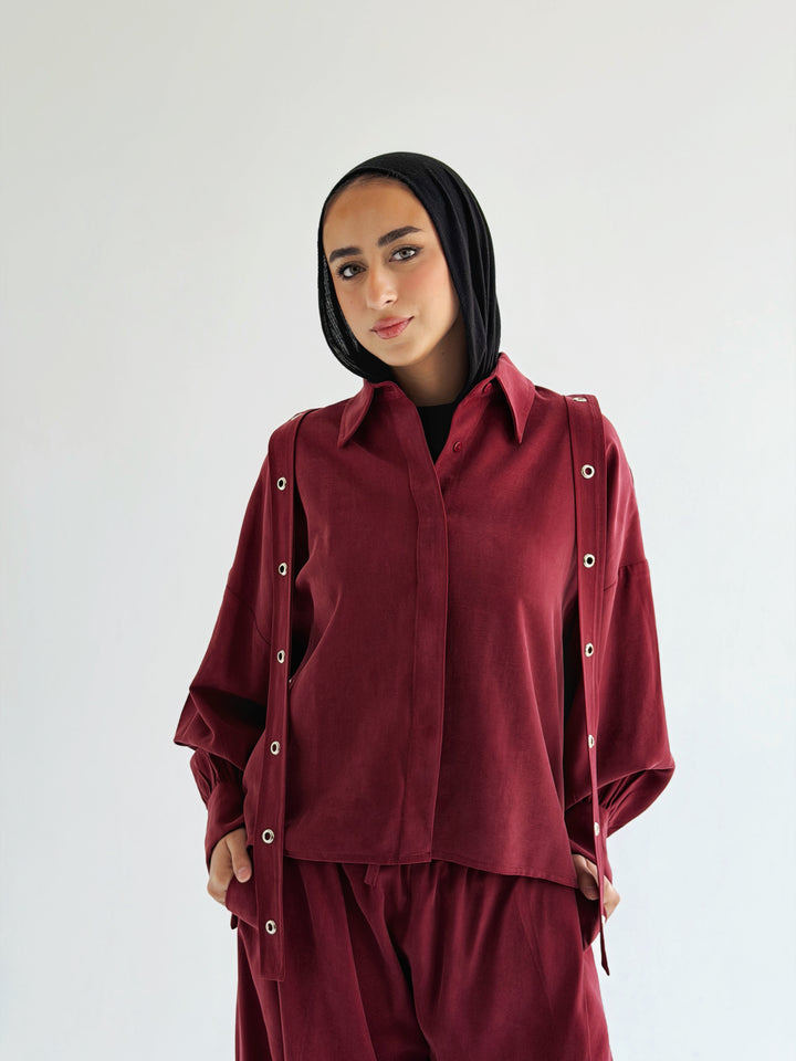 The Journey set in Burgundy