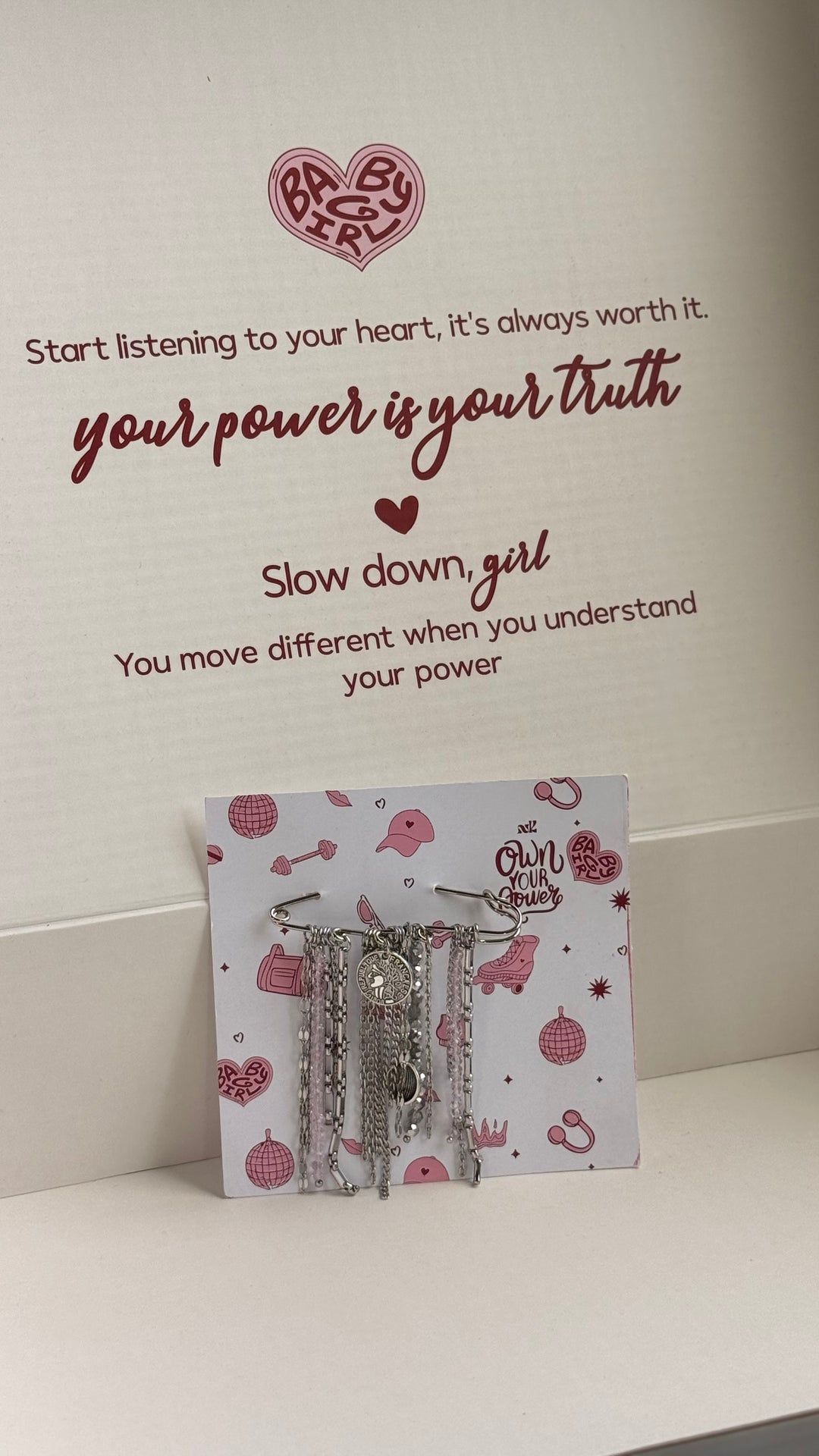 Signature Charm pin
