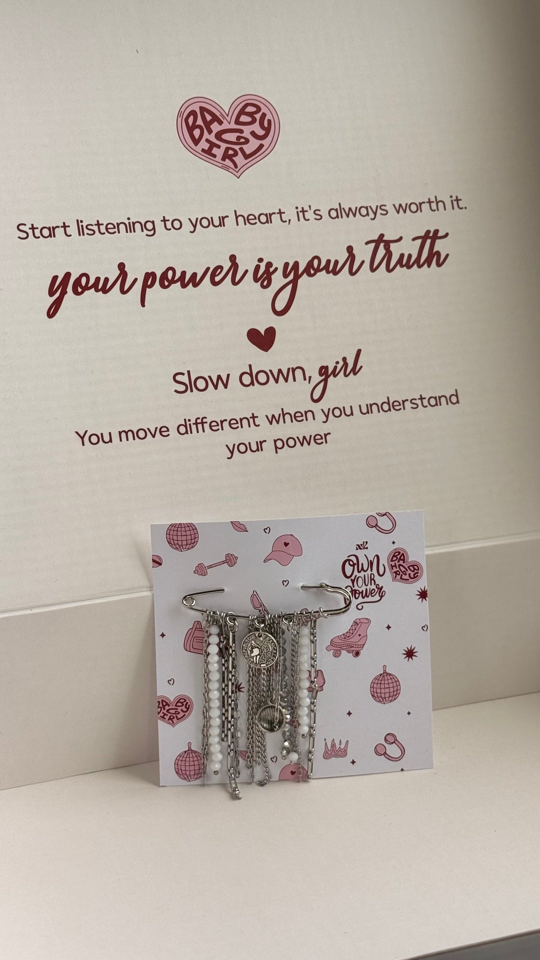 Signature Charm pin