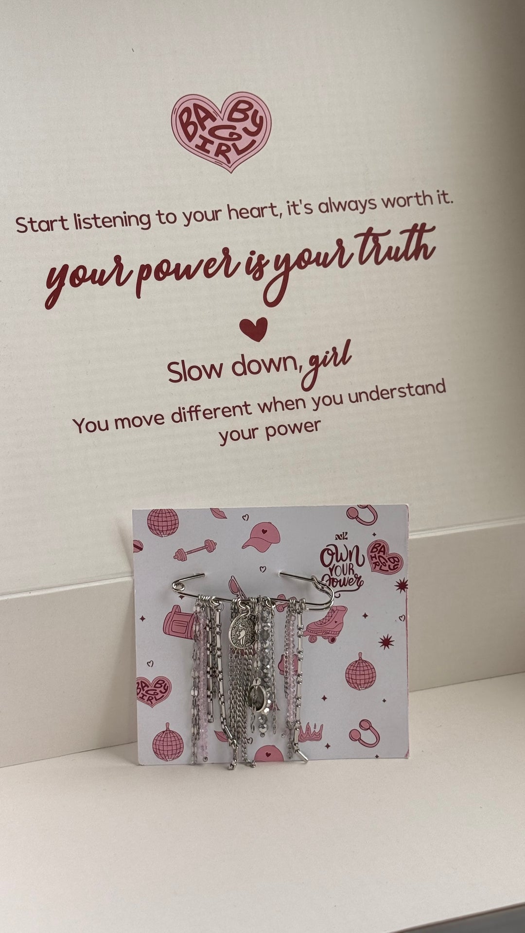 Signature Charm pin