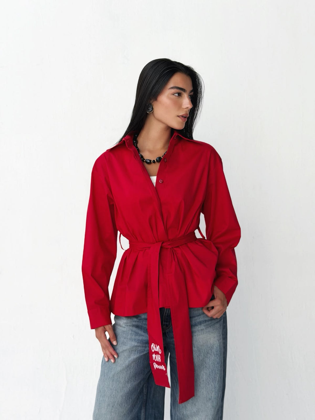 Summer shirt in Red