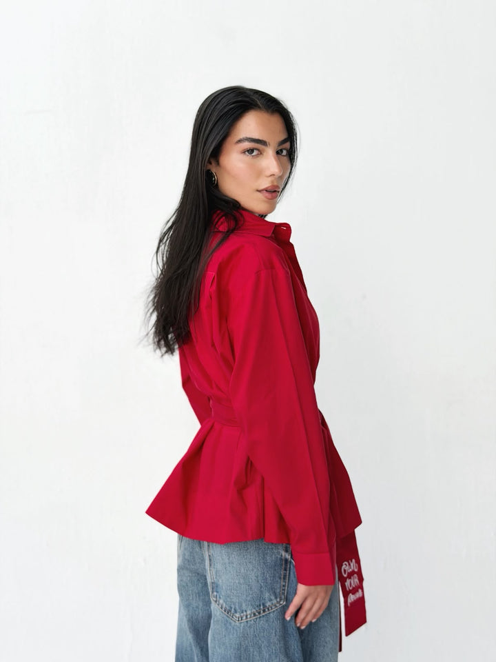 Summer shirt in Red